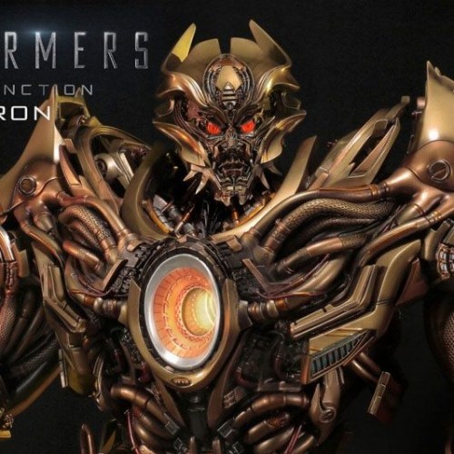 Galvatron Gold Version Transformers Age of Extinction Statue by Prime 1 Studio